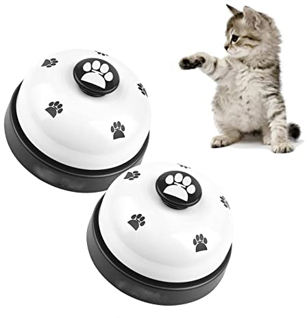 Yeenano Campanelli per Animali Domestici,2 Pezzi Campane per Cani,Campane per Addestramento Animali Domestici Campanelli per Vasino per Cuccioli per Addestramento e Comunicazione