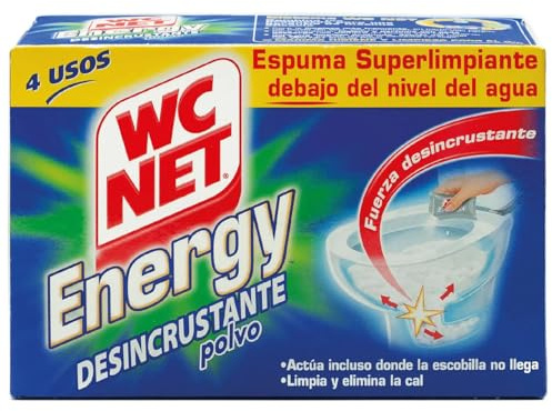 WC-Reiniger Pulver Aktiv Energie 4 Beutel à 252 g. 6er-Pack