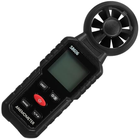 HANABASS Outdoor Windgeschwindigkeitsmesser Aus Digitales Hand-windmessgerät Für Präzise Windgeschwindigkeitsmessung Anemometer Zur Erkennung Der Luftgeschwindigkeit Kompaktes Und
