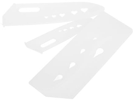 Alipis 3piezas Cubiertas De Cuchillo De Plástico Fundas Protectoras Para De Cocina Diseño Transparente Para Almacenamiento y Seguridad