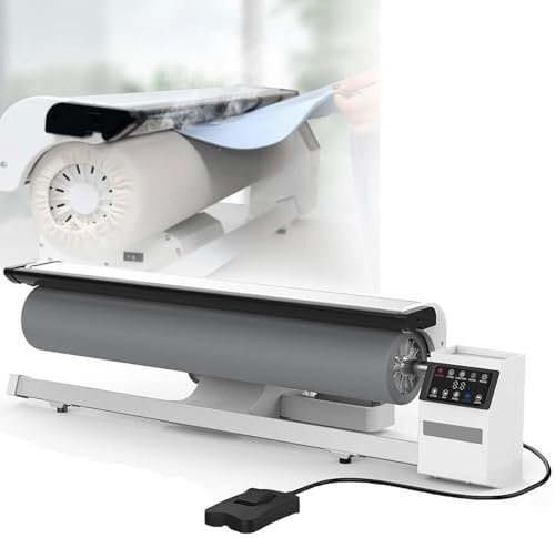 Presse à Vapeur Intelligente AntidéRapante Avec éCran Tactile – Machine à Repasser à Vapeur Rotative 2950 W Avec 5 Modes De Tissu, Pour Le Linge De Lit Et Les Draps D'HôTel