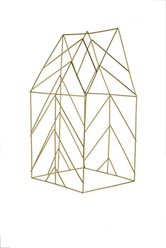 Pinnwand aus Metall in Gold 26 x 51 cm