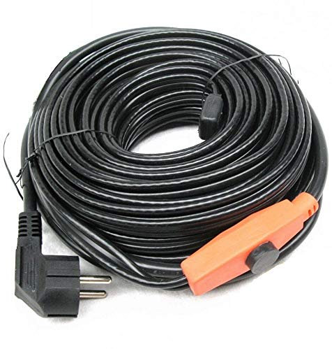 12m Auftaukabel Frostschutzkabel Heizkabel Begleitheizung Leitung Dachrinnenheizung AWZ