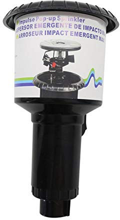 Giardinaggio dell'irrigazione Dripper. 1/2 3/4 Filo interno Importato Impulso Pop-up Sprinkler Completo cerchio annaffiatoio Spruzzatore Grande ugello di flusso per l'irrigazione del giardino