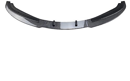 WLLLLa Auto Frontspoiler für BMW 3 Serie e90 E91 LCI 320i 330i 2007-2012,Auto Frontlippe Splitter Antikollisions Kinnschutz Body Kit Auto Tuning Zubehör,A-Carbon Look
