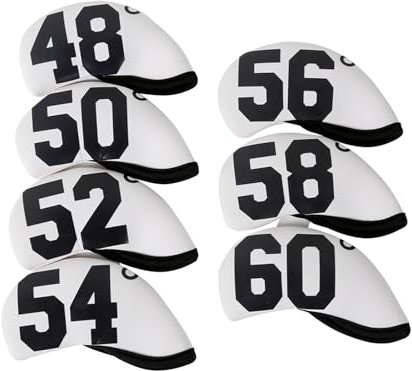 Rebellious Golfschläger Schutzhülle Für Golfschläger Golfschläger Schutz Set Golfschlägerkopfabdeckung Golfschlägerabdeckung Für Golfschläger Golfschläger Aus Eisen