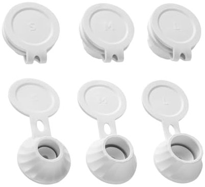 Upside Down Bottle Dispenser Cap, Bottle Emptying Lid Practical Leak-Proof Inverted Cap, Multipurpose Shower Gel Bottle Cap Cover Shampoo Dispenser Lid for Shampoo Condiments