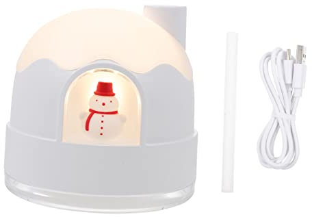 ANDRESLAD Humidificador De Luz Nocturna Pequeño Humidificador De Aire Portátil Usb Luz Cálida Para Sala De Yoga Y Estudio