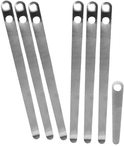 EXQUIMEUBLE Klarinetten-reparaturblätter Aus Metall Zubehör Für Klarinettenwartung Passend Für Holzblasinstrumente Für Einfache Reparatur Und Austausch