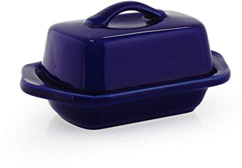 Chantal Mini beurrier bleu cobalt