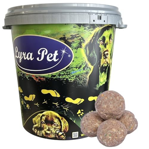 Lyra Pet® 50 Gourmet Meisenknödel schalenfrei ohne Netz à 80 g +30 L Tonne