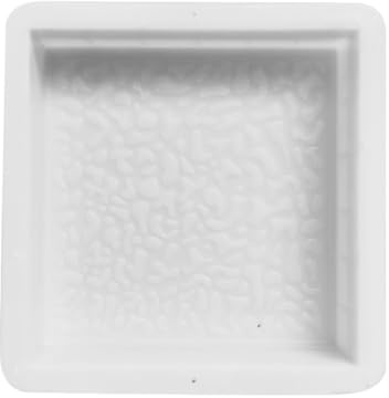 Molde de plástico para baldosas de cemento, Molde de plástico for losas de pavimento, for jardín, 30 x 30 x 6 cm, for hormigón y cemento.