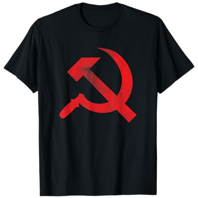 CCCP URSS Marteau faucille drapeau soviétique communisme T-Shirt