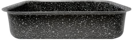 Taflon Lasagnera 25cm in Alluminio puro 99% Rivestimento PTFE doppio strato Antiaderente Ecologico (35 CM)