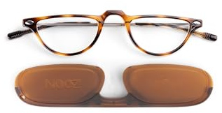 Nooz Unisex Moon Reading Glasses, Tortoise, +3.00