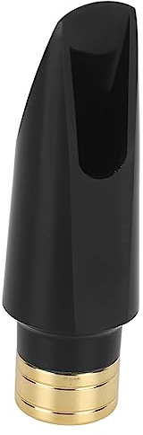 Bocchino per Sassofono Soprano, Accessorio per Strumenti Musicali di Ricambio per Bocchino per Sassofono in Metallo Professionale Portatile