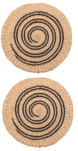 Warmhm 2stücke Woven Wall Art Minimalistische Wanddekoration Naturmaterialien Mit Fünfzackigem Sternmuster Für Und Schlafzimmer