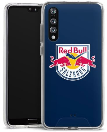 Handyhülle kompatibel mit Huawei P20 Pro Bumper Case Schutzhülle EC Red Bull Salzburg Offizielles Lizenzprodukt Eishockey