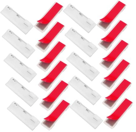 VILLCASE Alfileres De Seguridad Autoadhesivos Ideal Para Identificación Imperdible Número De Trabajador