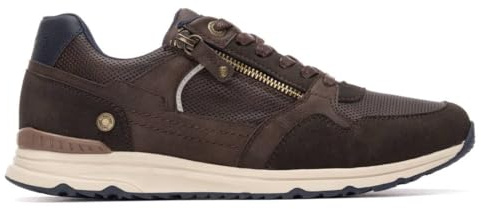 REFRESH - Zapatilla Hombre Marron - Calzado Cómodo y Versátil - Moda Casual - Modelo 17290001 (Talla 42)