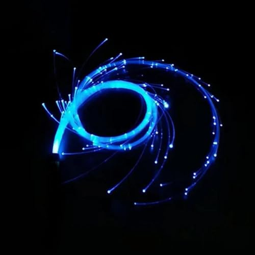 Fouet LED - Fouet de danse rechargeable de 6 m, fouet en fibre rotative à 360° - Pixel Glow Whip pour les festivals EDM, les fêtes et les arts, jouet lumineux pour spectacles de nuit, performances et