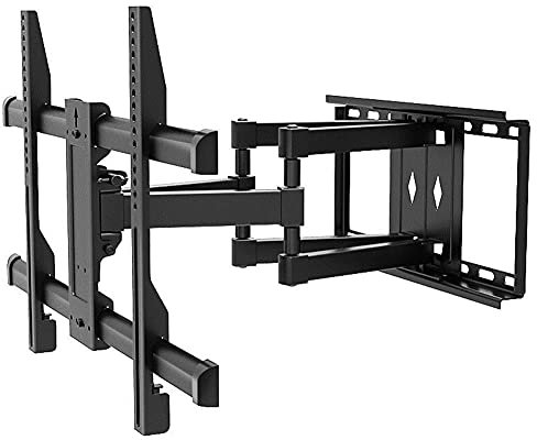 Support mural à double bras inclinable et pivotant pour TV 32-80 Compatible avec écrans plats et plasma incurvés 3D - VESA jusqu'à 600 x 400 mm