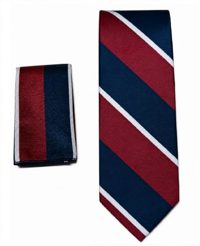 L&L® Royal Air Force RAF Regimental Men Tie + Pocket Square remembrance day