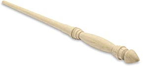 AS Zauberstab aus Echtholz für Zauberer und Magier zum selbst bemalen, Magic Wand, Magic Stick, Zaubern Lernen, Zauberer Werden, Magier, Magische Gegenstände, Basteln, Kinder, Kostüme