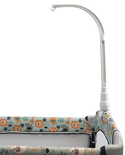 PchLight Kinderzimmer-Dekoration, Bettglocken-Halterung DIY 23 inch/ 58.4 cm Baby Wiege Mobile Bett Glocke Halter Arm Halterung, der Klauenteil kann angepasst werden Breite