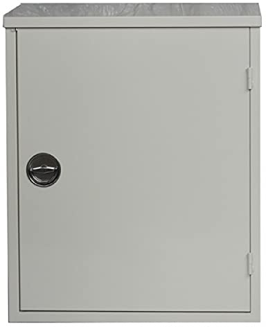 2er Stahlblechschutzschrank Schutzkasten für 6Kg Feuerlöscher, weiß