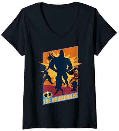 Disney Pixar Incredibles Violet Poster Camiseta Cuello V