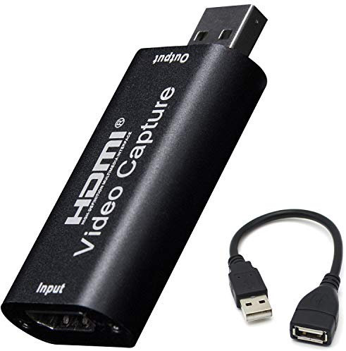 BlueAVS Video Capture Card HDMI to USB 1080P 30FPS USB 2.0 Recording via DSLR Camcorder Action Cam