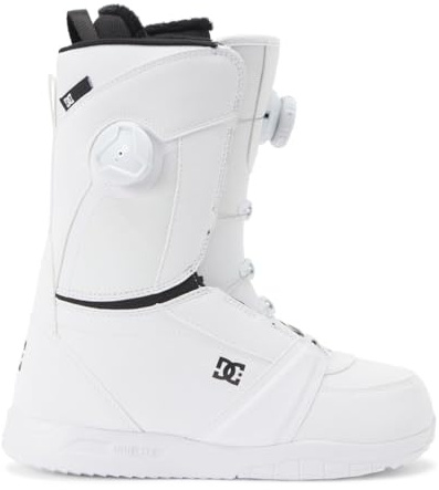 DC Lotus Boa Snowboard Boots White/White 9 B (M)