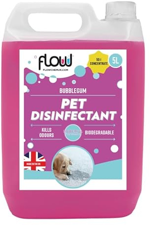 Dunnet Tools 5l Concentrated Disinfectant Cleaner And Odour Eliminator Dog Safe Kennel And Deodoriser Dog Urine Neutraliser Cat Urine Enzyme Cleaner (5L Pet Disinfectant)