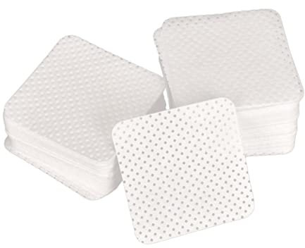 FOMIYES 170stücke Wattepads Zum Entfernen Von Nagellack Wimpernkleber Und Resten Aus Baumwolle Gefertigt Für Haut Und Augen Geeignet