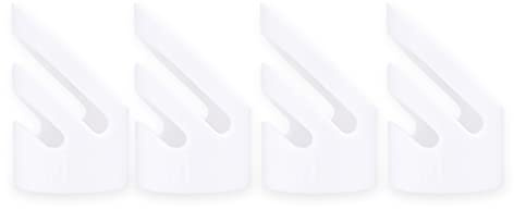 Finger Pick Guitar Finger Pick 4Pcs Plastic DIY Finger Picks Protector Accessory for Guitar Bass U Mandolin Pick Various Whether Instruments Plucking or Ukulele Finger Caters