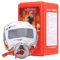 Muteitt Masques À Gaz, Masque Complet D'évacuation d'urgence Portable, Masque Filtrant Ignifuge, Masque De Survie en Cas D'incendie