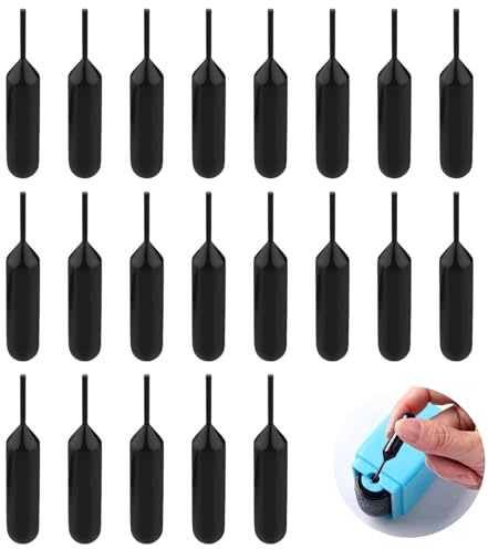 21 Pcs Confidential Roller Stamp Ink Refills Data Defender Roller Stamp Identity Theft Protection Security Inks for Personal Details Covering Home Office Use Bills Credit Cards Bank Statements