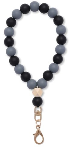 MORSUNBELA Collana per Cellulare Cordino Bracciale Con Perle | Collana per Cellulare con Perline E Perle, Cordino Bracciale Corto Elegante, Laccetto Raffinato per Telefono Portachiavi