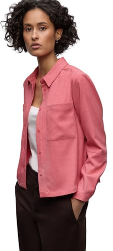 Street One skjortblus med fickor Striking Coral Mel. 40