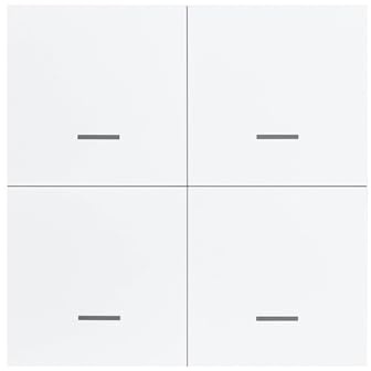 URPIZY 4-Fach Szene Schalter für Tuya ZigBee 3.0, 12 Szenen Taster kompatibel mit Smart Life App, Weiß, ABS Gehäuse, Wandmontage, Smart Home Steuerung, CR2032 Batteriebetrieb