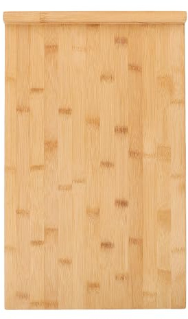 Sewroro Planche à Découper en Bois Extra Large 50x30 Cm Multifonction pour Évier Cuisine, Compatible Lave-vaisselle, Plateau à Hacher et Pétrir, Accessoire la Cuisine Pratique