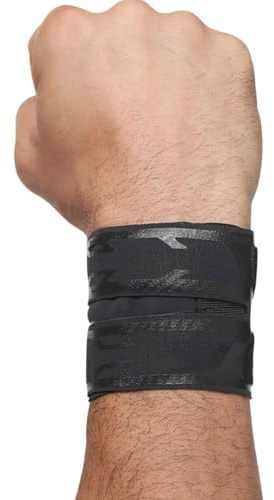 Bwuikim Muñequera atlética, correa ajustable, ergonómica, protector de muñeca para baloncesto, tenis, levantamiento de pesas