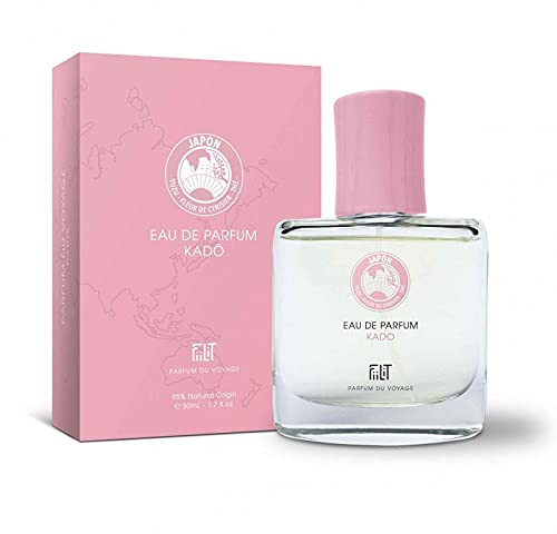 Eau de Parfum Naturelle KAD? JAPON 50 mL Limited Edition - FiiLiT Parfum du Voyage - Mixte - Vaporisateur - Fleur de Cerisier Thé Jasmin Floral