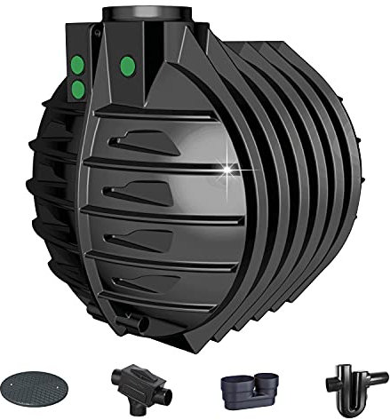 REGENTA Regenwassertank Zisterne 6000 Liter PERFEKT Komplettanlage