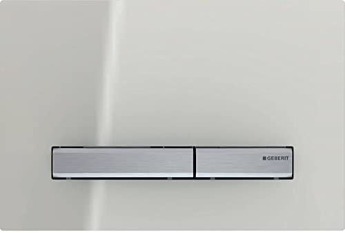 Geberit Sigma 50 Drückerplatte Sandgrau/Chrom für UP720, UP320 und UP300