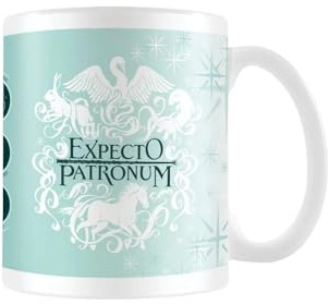 Harry Potter Mug in Presentation Gift Box (Expecto Patronum Design) 11oz Ceramic Mug - Official Merchandise