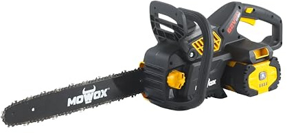 Mowox® Pro-Serie, ECS 4062 Li, 62V Akku-Kettensäge, bürstenloser 62V-Motor, werkzeuglosem Kettensägen-Spannsystem, Schnittlänge 40 cm, 20 m/s (ohne Batterie & ohne Ladegerät)