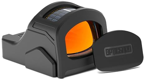 OpticGard Zielfernrohr-Abdeckung, kompatibel mit Holosun 507C 407C. Schützen Sie Ihre Optik während der Aktion vor Streugehäuse und Stürzen. Einfaches Aufstecken, inklusive Abnehmbarer