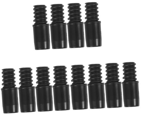 minkissy 12 Stk Wischkopf Stangenadapter Für Mopp Austausch Der Gewindespitze Besenstiel Mit Gewindespitze Reparatursatz Für Gewindespitzen Ersatz-verlängerungsstangenadapter Plastik